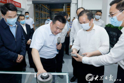 李干杰在德州調(diào)研時強調(diào) 抓實企業(yè)生產(chǎn)加快項目建設 推動經(jīng)濟高質(zhì)量發(fā)展再上新臺階
